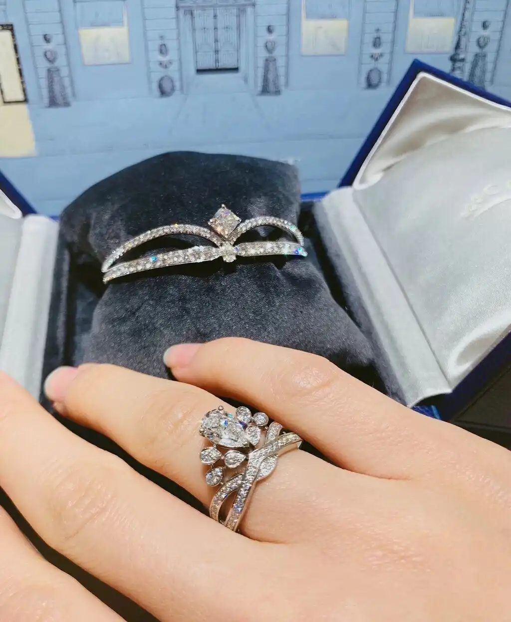求婚钻戒定制图片展示