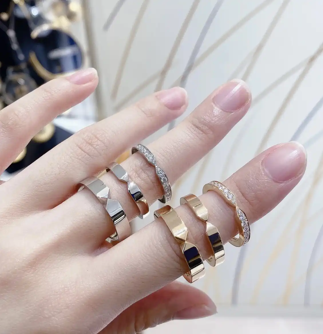 求婚钻戒定制图片展示